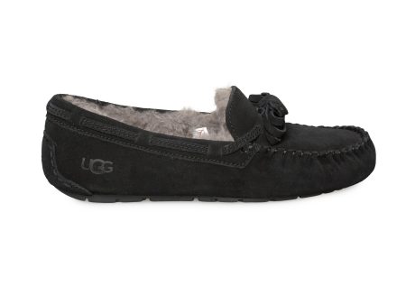 UGG Dakota Bling Bow Black Slippers - Women s Discount