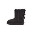 UGG Kids  Bailey Bow II (Black) Hot on Sale