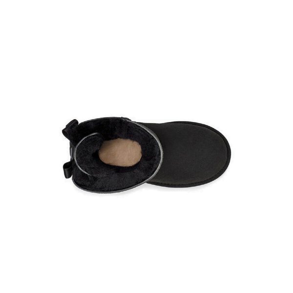 UGG Kids  Bailey Bow II (Black) Hot on Sale