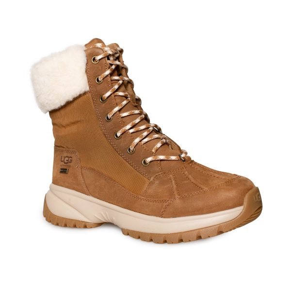 UGG Yose Fluff Hiker Chestnut Boots - Women s Supply