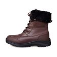 UGG Adirondack III Burnt Cedar Black Boots - Women s on Sale