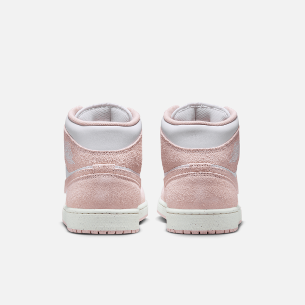 Air Jordan 1 Mid  Pink Suede  Online