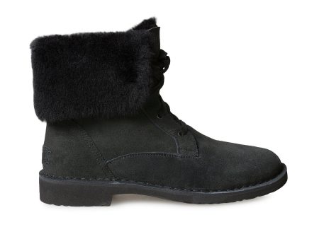 UGG Weylyn Black Boots - Women s Fashion