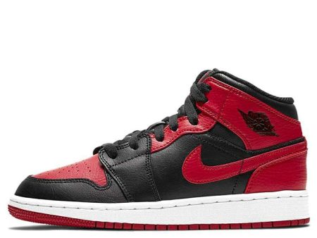 Air Jordan 1 Mid GS  Banned  554725-074 Online now