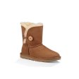 UGG Kids  Bailey Button II (Chestnut) Online Hot Sale