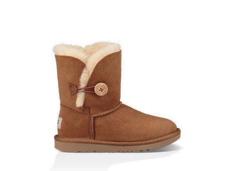 UGG Kids  Bailey Button II (Chestnut) Online Hot Sale