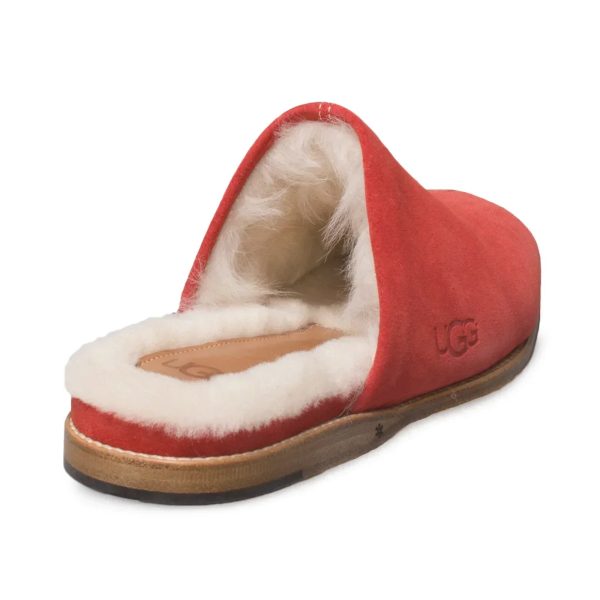 UGG Chateau Slip On Samba Red Slippers - Men s For Discount