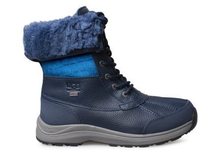 UGG Adirondack III Velvet Croc Navy Boots - Women s For Sale