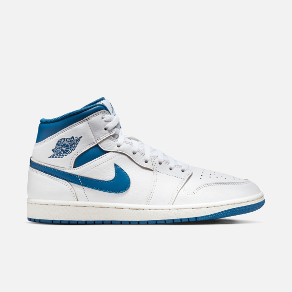 Air Jordan 1 Mid Industrial Blue Online now