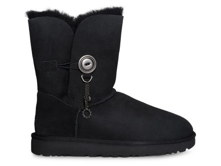 UGG Azalea Charm Black Boots - Women s Cheap