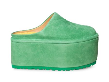 UGG X Molly Goddard Platform Grass Green Shoes - Women s Supply