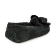 UGG Ansley Heritage Bow Black Slippers - Women s Supply