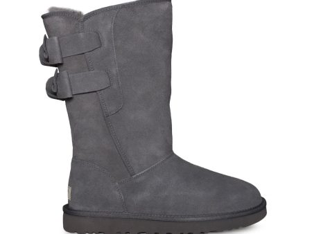 UGG Allegra Bow II Grey Boots - Women s Online