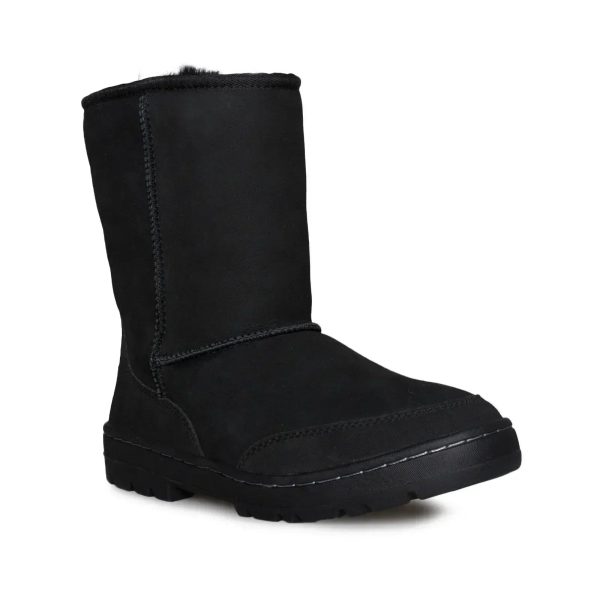 UGG Ultra Short Revival Black Boots - Women s on Sale