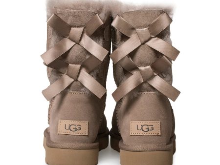 UGG Bailey Bow II Caribou Boots - Women s For Cheap