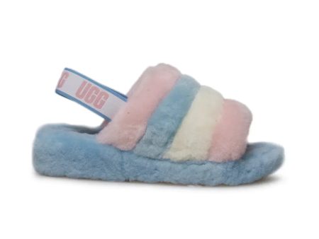 UGG Fluff Yeah Slide Pride Stripes Slippers - Women s Supply