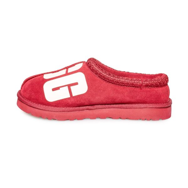 UGG Tasman Chopd Rich Red Slippers - Men s Cheap