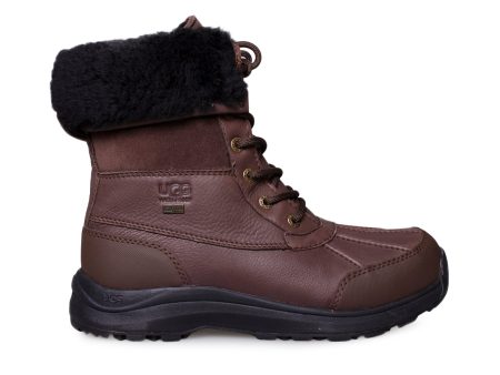 UGG Adirondack III Burnt Cedar Black Boots - Women s on Sale