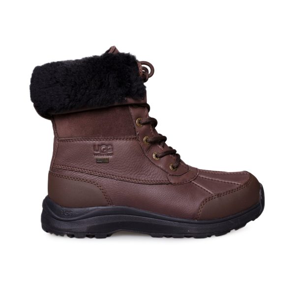 UGG Adirondack III Burnt Cedar Black Boots - Women s on Sale