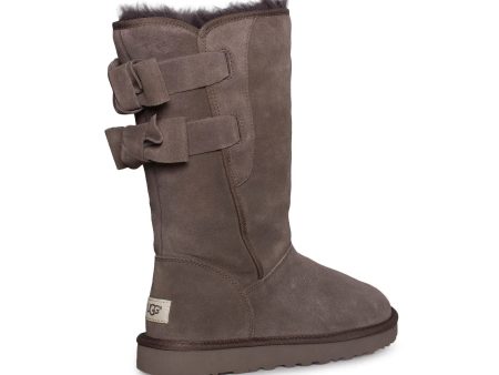 UGG Allegra Bow II Chocolate Boots - Women s Online now