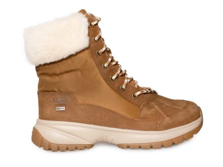 UGG Yose Fluff Hiker Chestnut Boots - Women s Supply