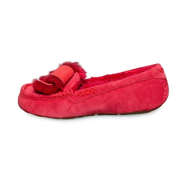 UGG Ansley Heritage Bow Ribbon Red Slippers - Women s Online now