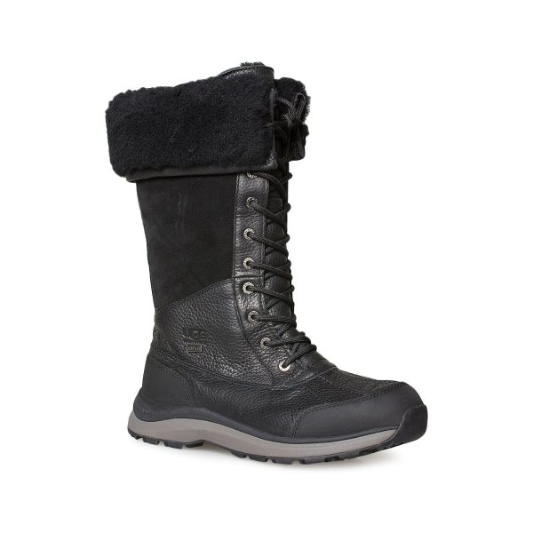 UGG Adirondack Tall III Black Black Boots - Women s Discount