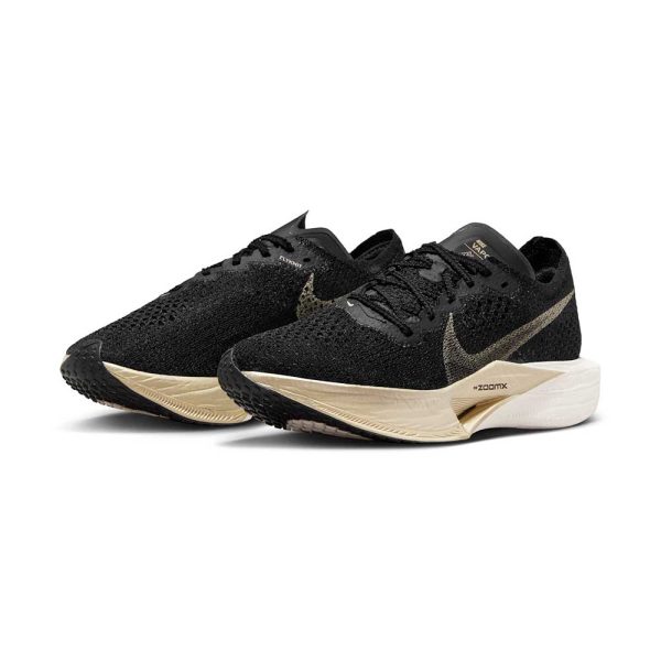 Women s Nike ZoomX Vaporfly Next% 3 Running Shoe - Black Mtlc Gold Grain Black Oatmeal - Regular (B) Online now