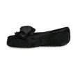 UGG Ansley Heritage Bow Black Slippers - Women s Supply