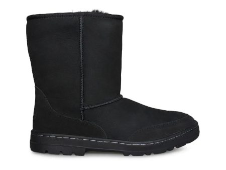 UGG Ultra Short Revival Black Boots - Women s on Sale