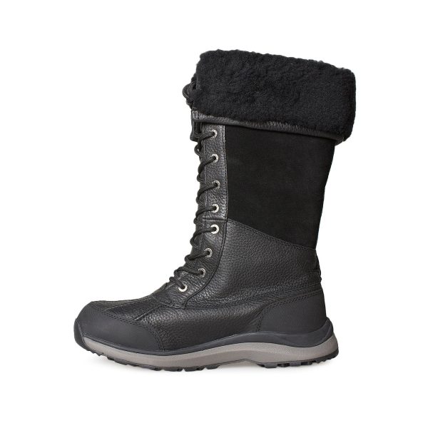 UGG Adirondack Tall III Black Black Boots - Women s Discount