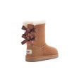 UGG Kids  Bailey Bow II (Chestnut) Fashion