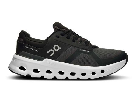 Women s Cloudrunner 2 Running Shoe - Eclipse Black - Wide (D) Cheap