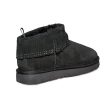 UGG Ultra Mini Fringe Bling Black Boots - Women s Online Hot Sale