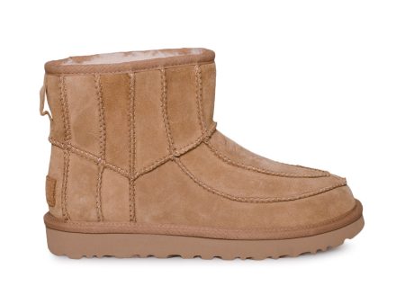 UGG X Tschabalala Self Classic Repeated Mini Chestnut Boots - Women s Cheap