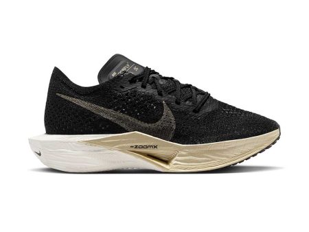 Women s Nike ZoomX Vaporfly Next% 3 Running Shoe - Black Mtlc Gold Grain Black Oatmeal - Regular (B) Online now