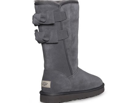 UGG Allegra Bow Grey Boots - Women s Supply