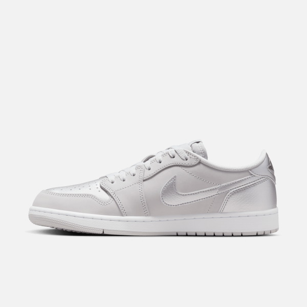 Air Jordan 1 Low OG Metallic Silver Supply