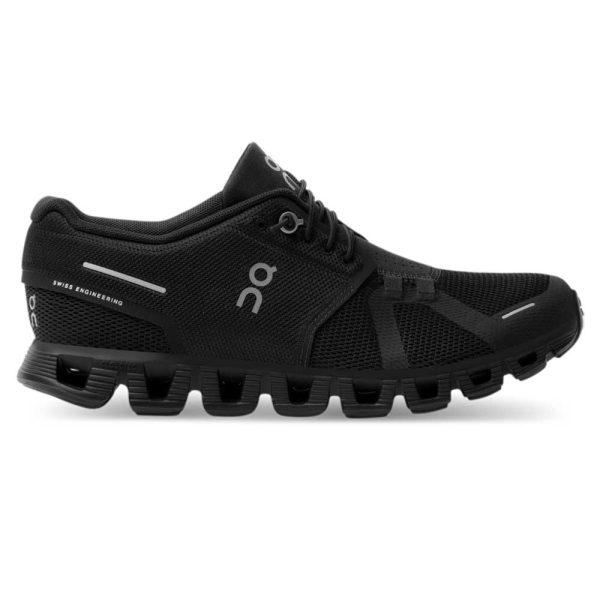 Women s Cloud 5 Running Shoe - All Black - Regular (B) Online Hot Sale