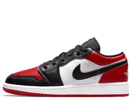 Air Jordan 1 Low GS  Bred Toe  553560-612 For Sale