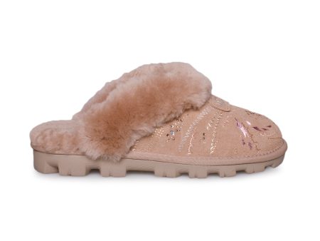 UGG Coquette Gold Burst Beachwood Slippers - Women s Discount