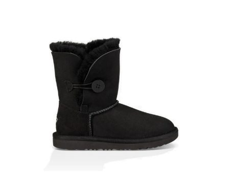 UGG Kids  Bailey Button II (Black) Discount