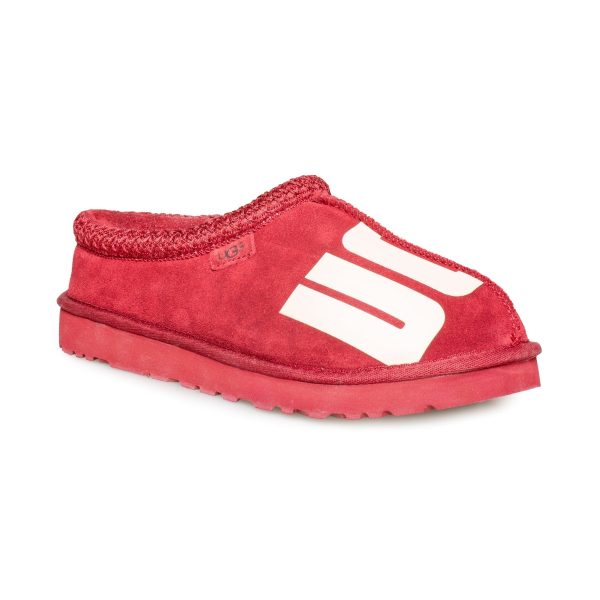 UGG Tasman Chopd Rich Red Slippers - Men s Cheap