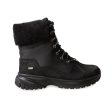 UGG Yose Fluff Hiker Black Boots - Women s Discount