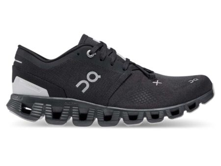 Women s Cloud X 3 Running Shoe- Black- Regular (B) on Sale