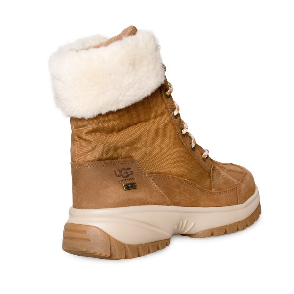 UGG Yose Fluff Hiker Chestnut Boots - Women s Supply