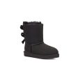 UGG Kids  Bailey Bow II (Black) Hot on Sale