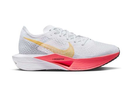 Women s Nike ZoomX Vaporfly Next% 3 Running Shoe - White Topaz Gold Sea Coral - Regular (B) Cheap