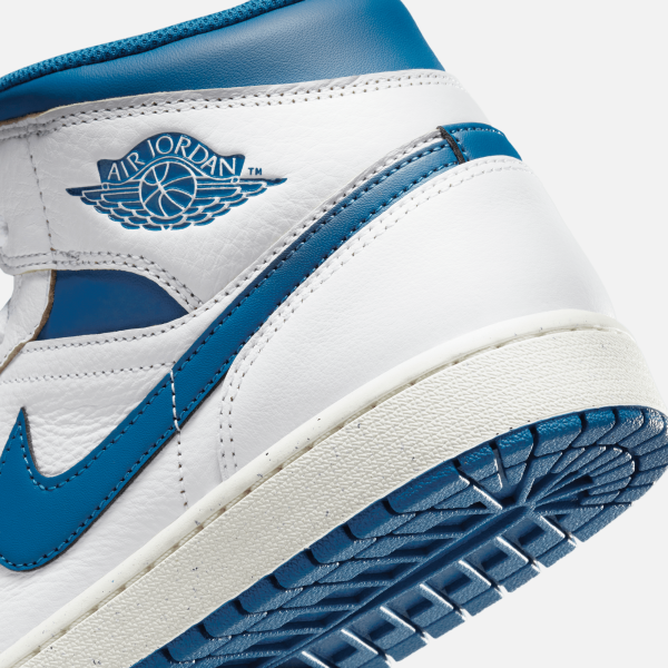 Air Jordan 1 Mid Industrial Blue Online now