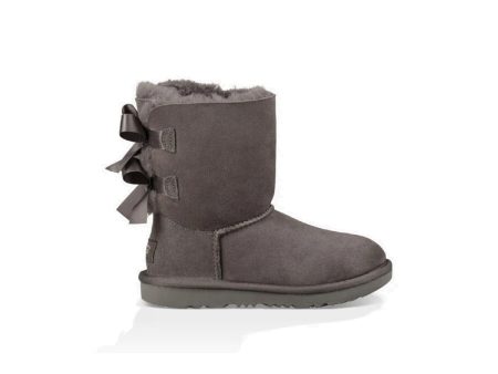 UGG Kids  Bailey Bow II (Grey) Online Hot Sale